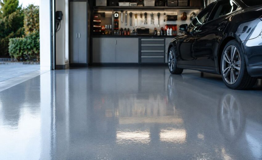 Pavimenti in resina per garage e box auto: caratteristiche tecniche e sistemi consigliati