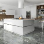pavimento cucina in resina